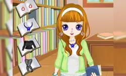 Library Girl Dressup image
