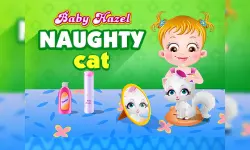 Baby Hazel Naughty Cat image