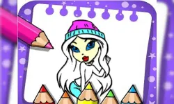 Easy Bratz Coloring image