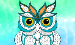 Zentangle Coloring Book image