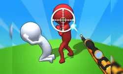 Stickman Sniper Western Gun image