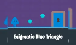 Enigmatic Blue Triangle image