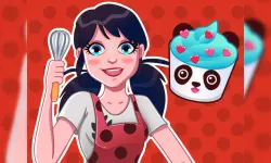 Ladybug Cooking Cupcake : Cooking games for girls image