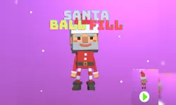 Santa Ball Fill 3D image