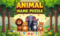 Animal Name Puzzle image