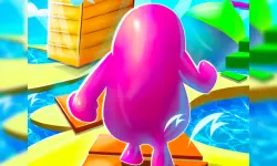 image bg Super ShortCut The Fall Running Guys 3D