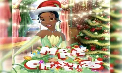 Tiana Princess Xmas DressUp image