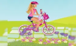 Barbie Rides Bike image