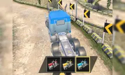 Road Train Truck Driving image