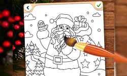 Christmas Coloring Game image