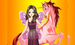 Fairy and Unicorn image