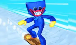 Snow Race 3d image