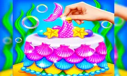 Mermaid Glitter Cake Maker image