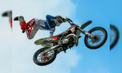 Dirt Bike Stunts Puzzle image