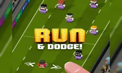 Blocky road runner game image