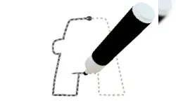 Letter Layout Coloring image