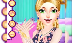 Beautiful Starry Sky Nail 2 image