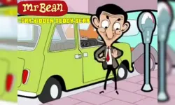 Mr Bean Car Hidden Teddy Bear image
