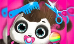 Panda Baby Bear Care Game image