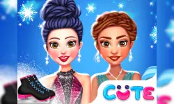 Princess Winter Ice Skating Outfits image