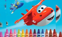Superwings Coloring image