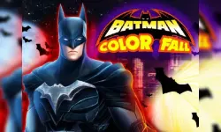 Batman Color Fall Puzzle Game image
