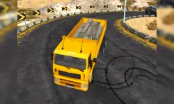 Long Trailer Truck Cargo Truck Simulator Game image