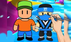 Stumble Guys Coloring Book image
