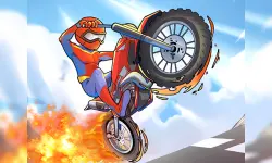 Moto Stunts Driving Racing image
