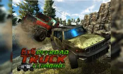 Offroad 6x6 Jeep Driving image