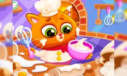Lovely Virtual Cat At Restaurant image