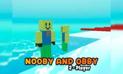 Nooby And Obby 2 Player image