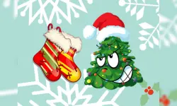 Fun Christmas Coloring image
