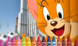 Tom and Jerry Coloring image