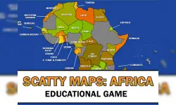 Scatty Maps Africa image