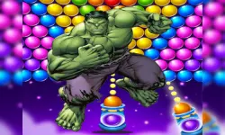 Play Hulk Bubble Shooter Games image