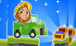 Princess Rapunzel Car Racing Adventure image