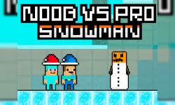 Noob vs Pro Snowman image