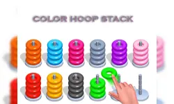 Color Hoop Stack - Sort Puzzle image