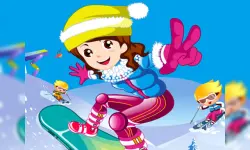 Snowboarder Girl image