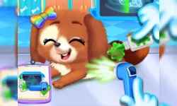 image bg Newborn Puppy Dog Salon