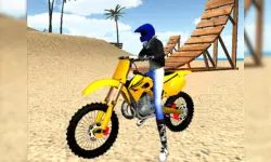 Beach Bike Stunt image
