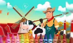 Farm Coloring image