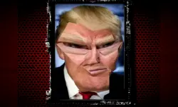 Trump Funny face HTML5 image