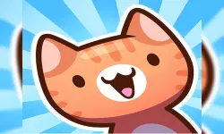 cat ball game image