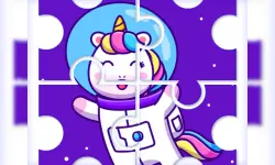 Cute Rainbow Unicorn Puzzles image