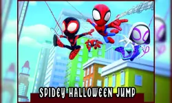 Spidey Halloween Jump image