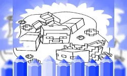 Axolotl Minecraft Coloring Pages image
