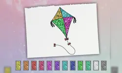 Glitter Toys Coloring Book image