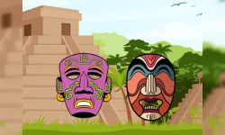 Ancient Aztec Coloring image
